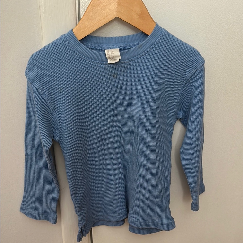 H&M Blue Long Sleeve Tee